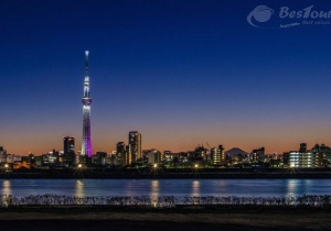 Tháp truyền hình cao nhất thế giới Tokyo Sky Tree