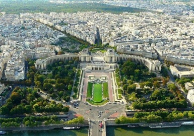 Quảng trường Place de Trocadero-điểm đến lý tưởng khi tới Paris