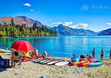 Thiên đường du lịch Queenstown của New Zealand