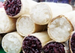 Vị ngon khó cưỡng của món xôi ống Đài Loan