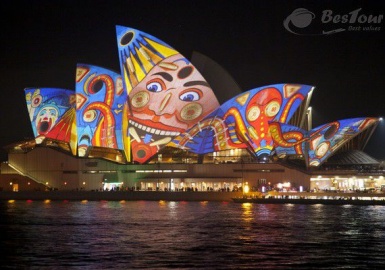 Đắm chìm trong ánh sáng với lễ hội Vivid, Úc