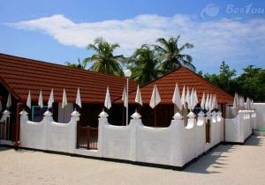 Vẻ đẹp cổ kính tại cung điện gỗ Utheemu Ganduvaru Maldives