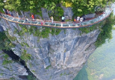 Sky wall - điểm nhấn hoàn hảo cho Thiên Môn Sơn