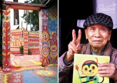 Trải nghiệm mới lạ tại ngôi làng Cầu Vồng của Đài Loan