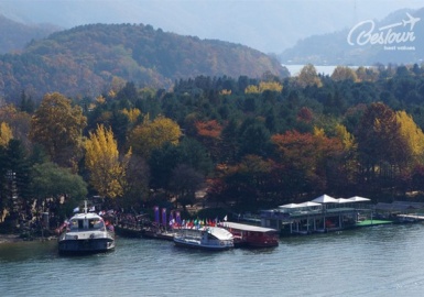 Đảo Nami chuyển mình sang thu