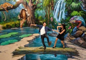 Ngỡ ngàng trước vẻ sống động của Bảo tàng 3D Art in Paradise