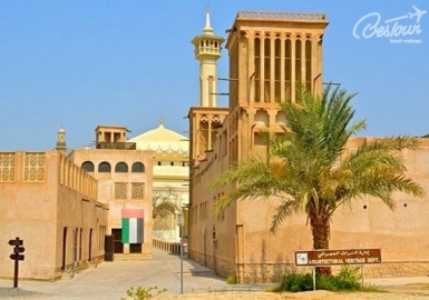 Bastakiya - khu phố cổ, khu chợ Ba Tư nổi tiếng của Dubai