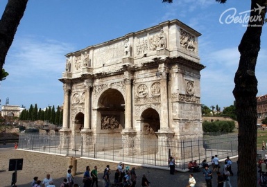Khải hoàn môn Constantine - công trình kiểu mẫu của toàn châu Âu