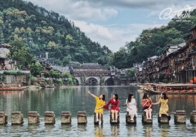 Tuyệt cảnh Phượng Hoàng Cổ Trấn - Trương Gia Giới