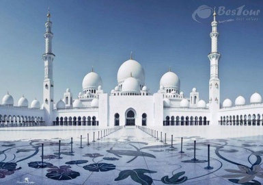 Bước vào thánh đường lộng lẫy nhất Trung Đông - Sheikh Zayed