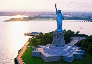 Đặt chân đến NewYork chiêm ngưỡng tượng Nữ Thần Tự Do
