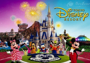Dạo quanh một vòng Disneyland Tokyo Nhật Bản