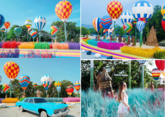 Khám phá thế giới nghệ thuật ánh sáng và khinh khí cầu tại Lighting Art Museum & Balloon Garden Thái Lan