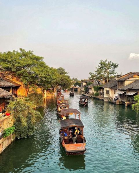 Ô Trấn Trung Quốc với vẻ đẹp hữu tình như tranh thủy mặc Ô Trấn Trung Quốc với vẻ đẹp hữu tình như tranh thủy mặc