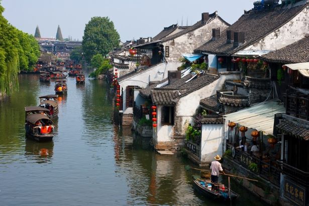 Tây Đường cổ trấn phản chiếu không khí bình yên của Giang Nam Trung Quốc Tây Đường cổ trấn phản chiếu không khí bình yên của Giang Nam Trung Quốc