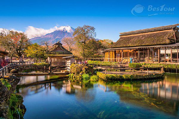 Chiêm ngưỡng khung cảnh thanh bình tại ngôi làng cổ Oshino Hakkai Chiêm ngưỡng khung cảnh thanh bình tại ngôi làng cổ Oshino Hakkai