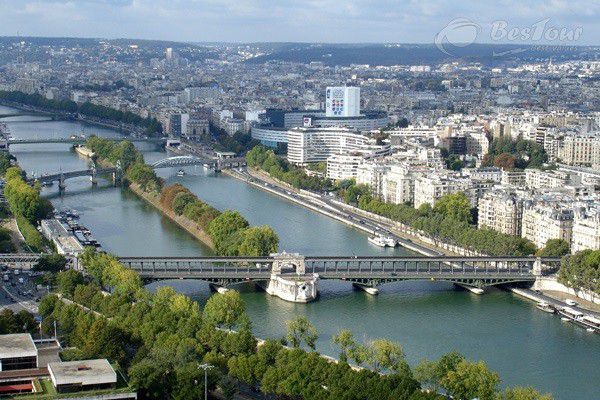 Ngẩn ngơ trước vẻ đẹp sông Seine thơ mộng Ngẩn ngơ trước vẻ đẹp sông Seine thơ mộng