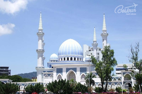 Cầu nối du lịch Mã-Sing - thành phố Johor Bahru Cầu nối du lịch Mã-Sing - thành phố Johor Bahru