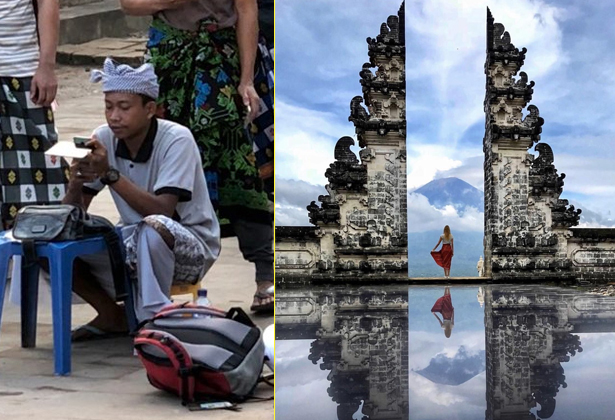 Cách tạo hồ nước dưới cổng trời Bali