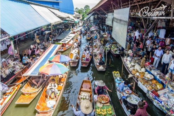 Tận hưởng không gian 4 miền Thái Lan tại chợ nổi Floating Market   Tận hưởng không gian 4 miền Thái Lan tại chợ nổi Floating Market