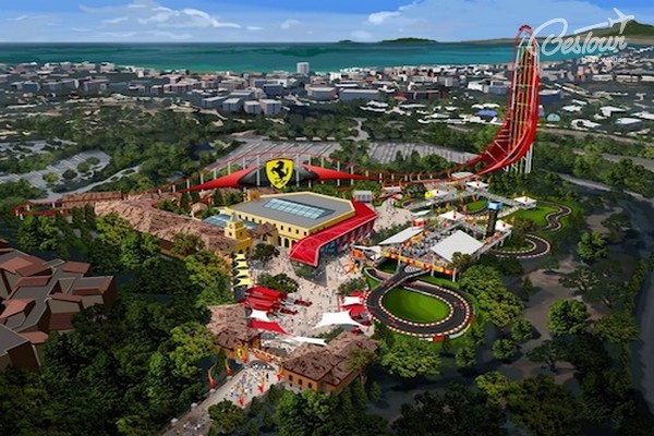 Công viên giải trí Ferrari World Dubai  Công viên giải trí Ferrari World Dubai