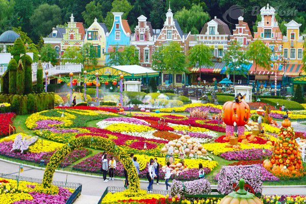 Đắm chìm trong xứ sở thiên đường khu vui chơi giải trí Everland Đắm chìm trong xứ sở thiên đường khu vui chơi giải trí Everland