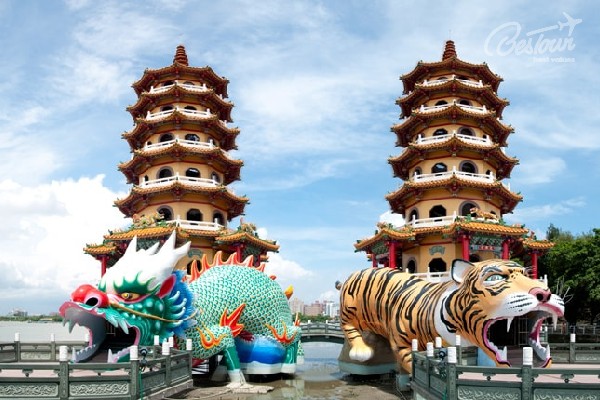 Đầm Liên Trì - nét nghệ thuật độc đáo của Cao Hùng Đầm Liên Trì - nét nghệ thuật độc đáo của Cao Hùng