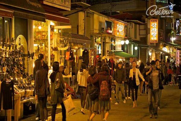 Ghé thăm con phố hiện đại bậc nhất Hàn Quốc - khu phố Hongdae Ghé thăm con phố hiện đại bậc nhất Hàn Quốc - khu phố Hongdae
