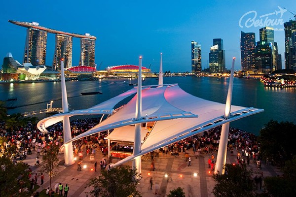 Độc lạ với thiết kế của nhà hát trái sầu riêng - Esplanade Singapore  Độc lạ với thiết kế của nhà hát trái sầu riêng - Esplanade Singapore