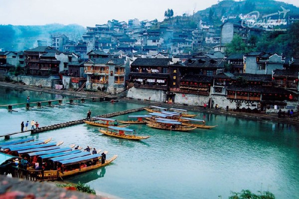 Sông Đà Giang - linh hồn của Phượng Hoàng Cổ Trấn Sông Đà Giang - linh hồn của Phượng Hoàng Cổ Trấn