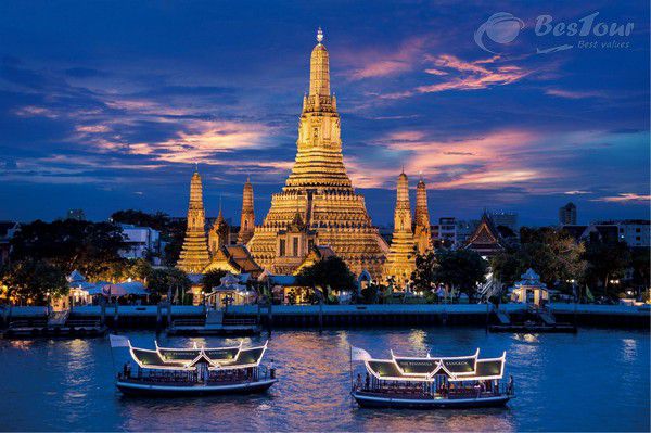 Du thuyền trên sông Chao Phraya - con sông lịch sử Thái Lan Du thuyền trên sông Chao Phraya - con sông lịch sử Thái Lan