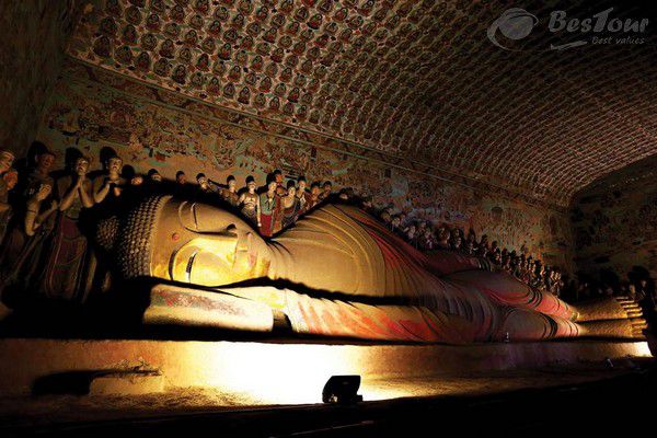 Nghệ thuật chạm khác đá tinh xảo trên hang Mạc Cao của người Trung Hoa Nghệ thuật chạm khác đá tinh xảo trên hang Mạc Cao của người Trung Hoa