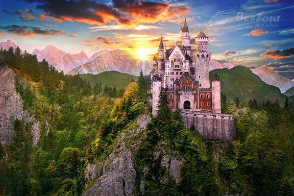Khám phá lâu đài Neuschwanstein kì vĩ Khám phá lâu đài Neuschwanstein kì vĩ