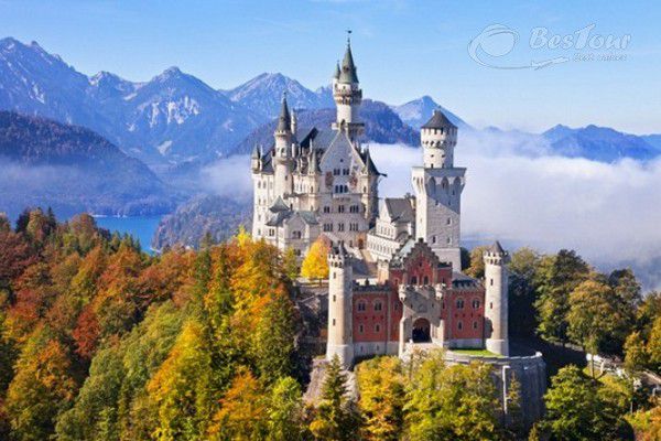 Khám phá lâu đài Neuschwanstein kì vĩ Khám phá lâu đài Neuschwanstein kì vĩ