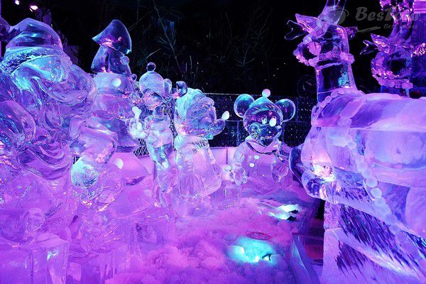 Hoành tráng lễ hội điêu khắc băng tại Bỉ Hoành tráng lễ hội điêu khắc băng tại Bỉ