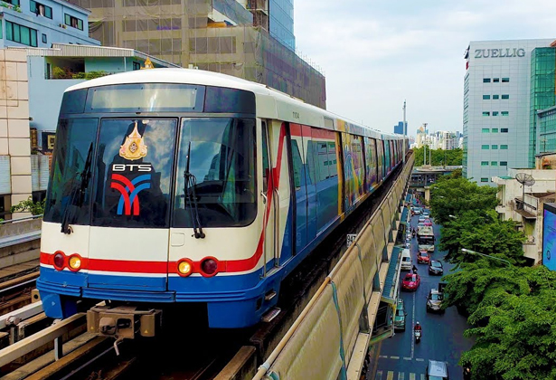 Tàu điện tại Bangkok