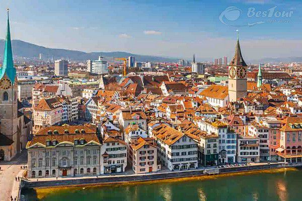 Thành phố Zurich - điểm đến bao điều thú vị Thành phố Zurich - điểm đến bao điều thú vị