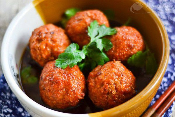 Thịt viên - Ẩm thực đường phố Trung Quốc Thịt viên - Ẩm thực đường phố Trung Quốc