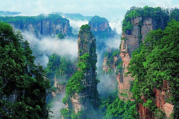 Vãn cảnh Trương Gia Giới - Thiên đường của người dân Trung Hoa Vãn cảnh Trương Gia Giới - Thiên đường của người dân Trung Hoa