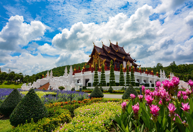 Vườn hoa hoàng gia Chiang mai